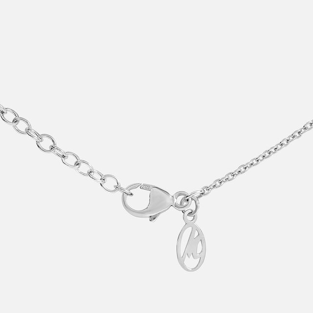 Sleek Pop Silver Necklace,,hi-res image number null