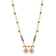 Floral Vati Mangalsutra,,hi-res view 3