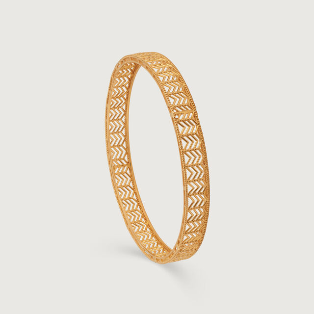 Filigree Tales 22KT Gold Bangle,,hi-res image number null