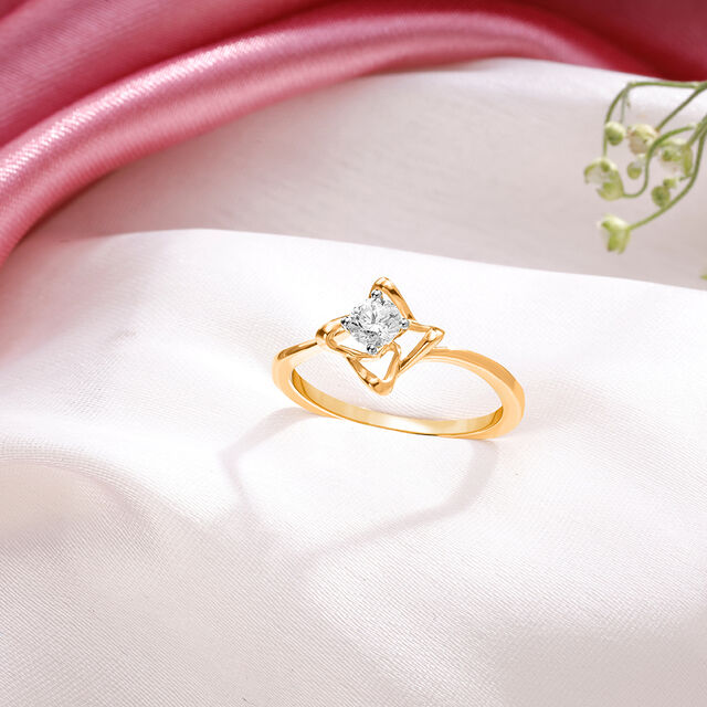 Enigmatic Allure Solitaire Ring,,hi-res image number null