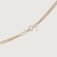 Whispering Leaves Gold & Diamond Necklace,,hi-res view 4