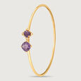 Mystic Mirage 14KT Amethyst Bangle,,hi-res view 3