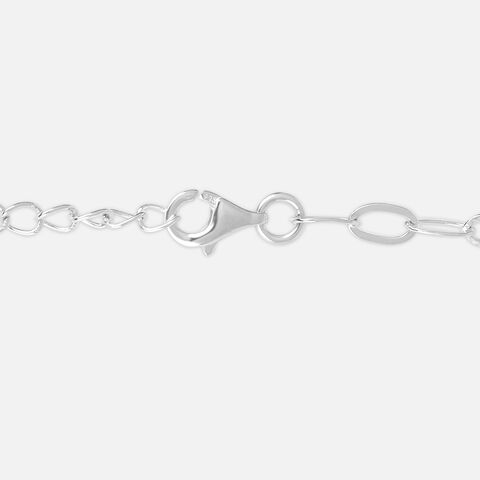 Wings Of Grace Silver Anklet