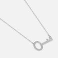 Unlocking Charm Silver Necklace,,hi-res view 4