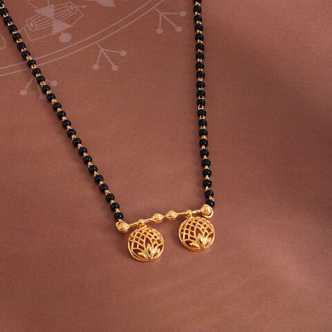 Timeless Grace 22 Kt Gold Vati Mangalsutra