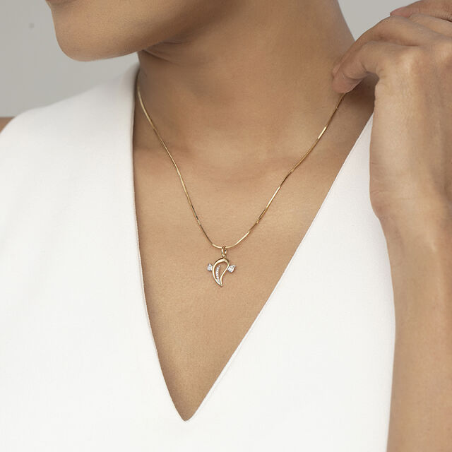 Shree Ganesh Gold and Diamond Pendant,,hi-res image number null