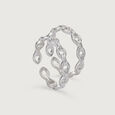 Linked Splendour Silver Toe Ring for Women,,hi-res view 2
