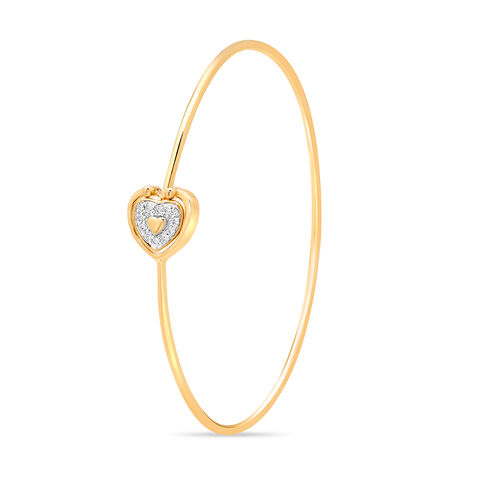 14KT Yellow Gold Little Joys Diamond Bangle