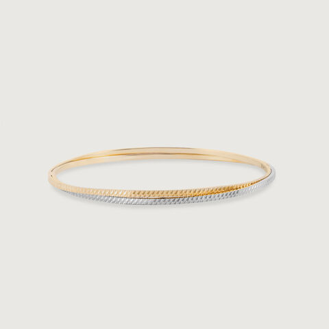 Sleek Radiance Gold Bangle