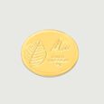 1 GM 24 Karat Tulsi Leaf Gold Coin,,hi-res view 2
