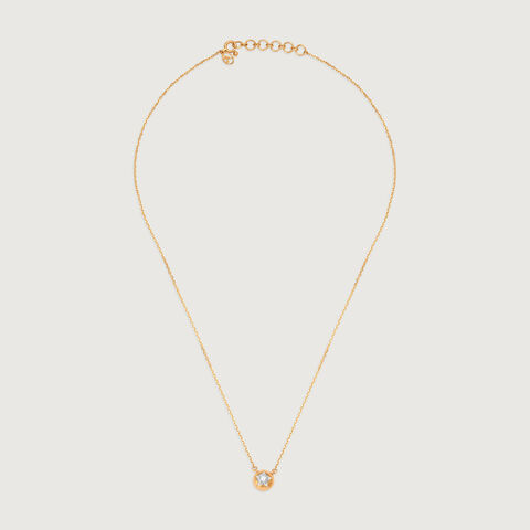 Starry Trails Studded  Diamond 18KT Necklace