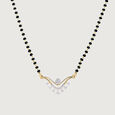 Serenade Shine Gold and Diamond Mangalsutra,,hi-res view 3
