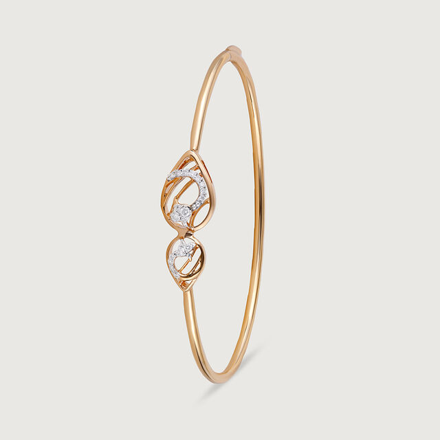 Beal Glam Gold and Diamond Bangle,,hi-res image number null