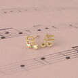 Sonata Sparkle 14KT Gold Stud Earrings,,hi-res view 1