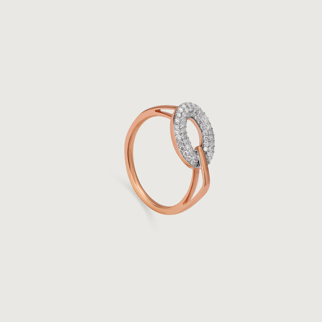 Orbit of Elegance Gold & Diamond Finger Ring,,hi-res image number null