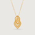 Wild at heart 22KT Gold Pendant,,hi-res view 3