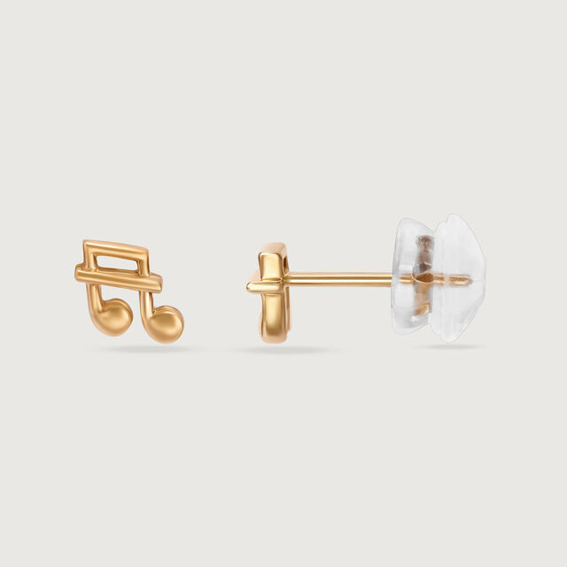 Sonata Sparkle 14KT Gold Stud Earrings,,hi-res image number null