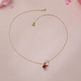 Scarlet Love Pearl & Gold Necklace,,hi-res view 1
