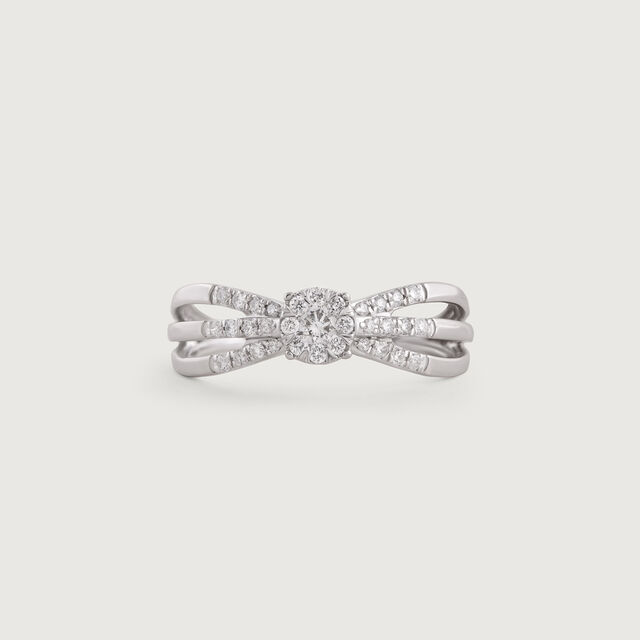 Forever Tied Gold & Diamond Finger Ring,,hi-res image number null