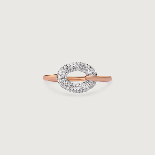 Orbit of Elegance Gold & Diamond Finger Ring,,hi-res image number null