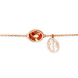 14KT Scorpio Birthstone Rose Gold Bracelet,,hi-res view 2