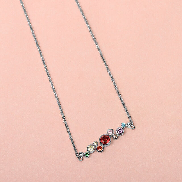 Vivid Harmony Silver Necklace,,hi-res image number null