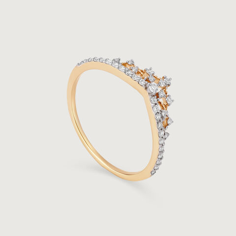 Regal Crest 14KT Gold & Diamond Ring