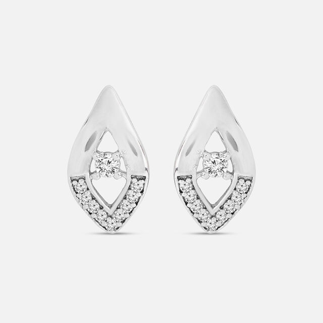 Dazzling Delight Silver Stud Earrings,,hi-res image number null