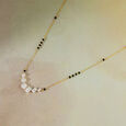 Eternal Bond Gold & Diamond Mangalsutra,,hi-res view 1