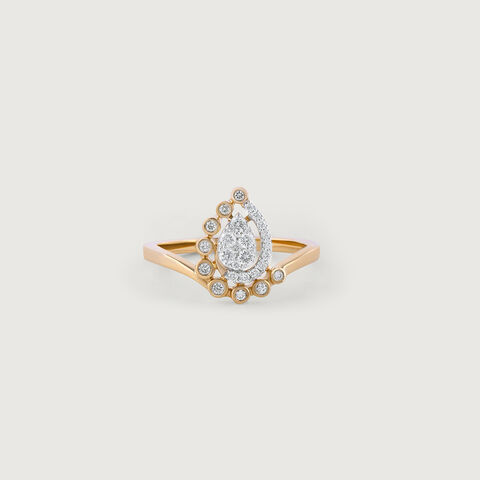 Forever Promise Gold & Diamond Finger Ring