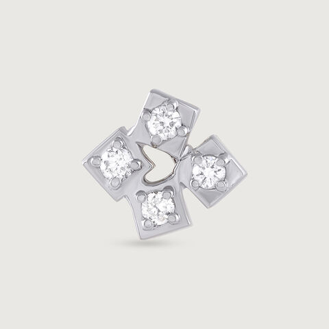 Retro Charm Gold & Diamond Nose Pin