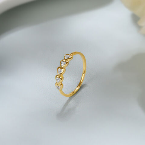 Radiant Love 14KT Gold & Diamond Ring