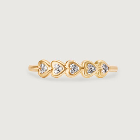 Radiant Love 14KT Gold & Diamond Ring