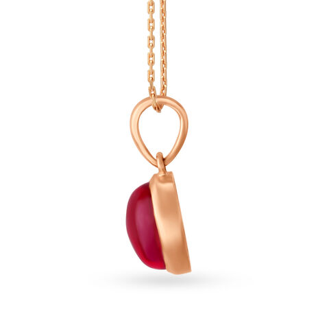 Mia Detachable 14KT Rose Gold Cancer Birthstone Pendant