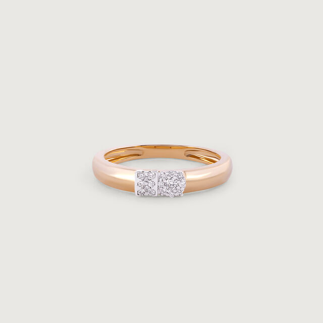 Forever Flex Gold & Diamond Finger Ring for Men,,hi-res image number null