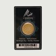 10 GM 22 Karat Stunning Lotus Gold Coin,,hi-res view 6