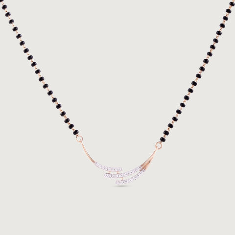 Whispering Waves Gold and Diamond Mangalsutra