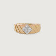 Love Fantasy Gold & Diamond Ring for Men,,hi-res view 3
