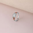 Earthy Chic Silver Ring,,hi-res view 1