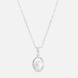 Heavenly Pearl Silver Pendant & Chain,,hi-res view 3