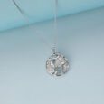 Mother of Pearl Charming Silver Pendant,,hi-res view 1
