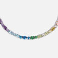 Rainbow Radiance Silver Bracelet,,hi-res view 4