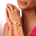 Saura Symphony 22KT Gold Bangle,,hi-res view 2