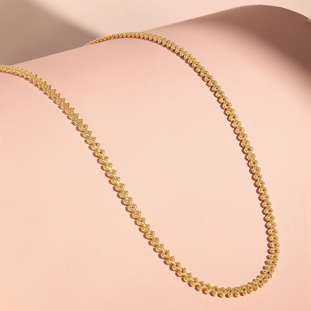 Luxe Twist Gold Chain