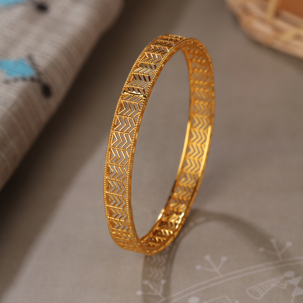 Filigree Tales 22KT Gold Bangle