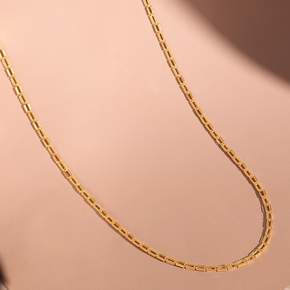 Classic Paperclip Gold Chain